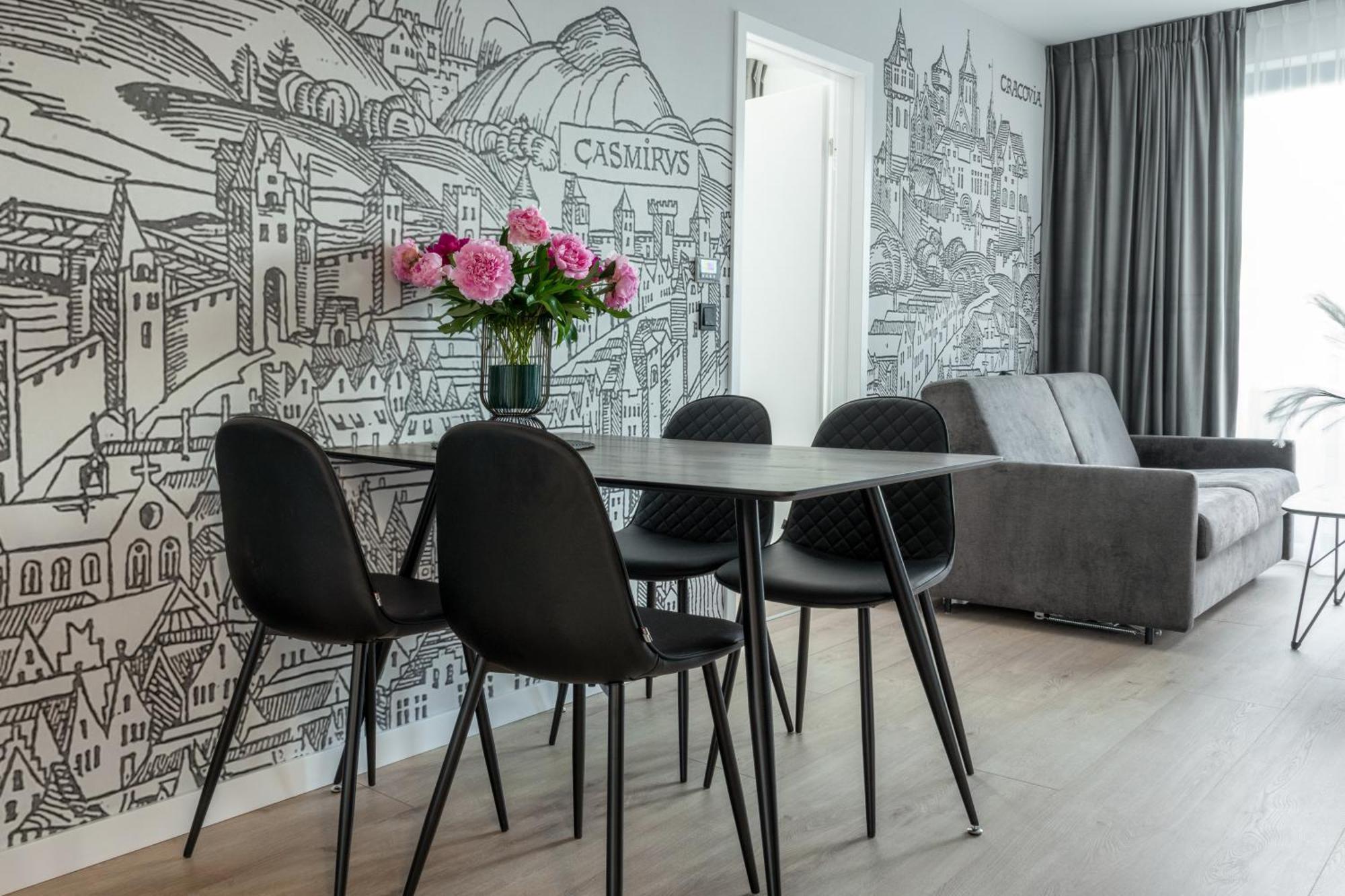 Inpoint Spacious Apartments Near Main Square & Kazimierz District Cracóvia Quarto foto
